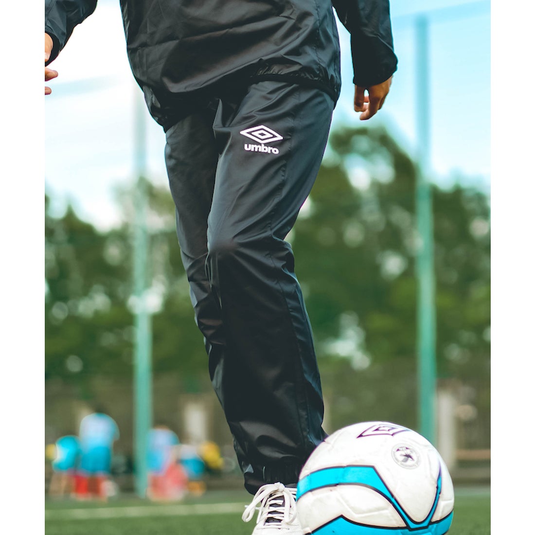 umbro TMジュニア用ウインドアップパンツ ｜防風・はっ水｜裏地無し