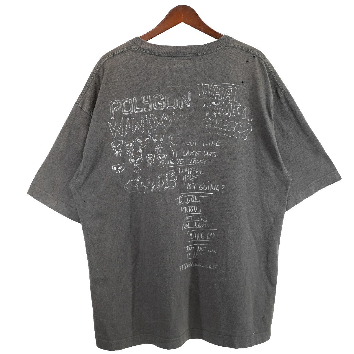 Maison MIHARA YASUHIRO(メゾンミハラヤスヒロ) 24SS DISTRESSED TEE