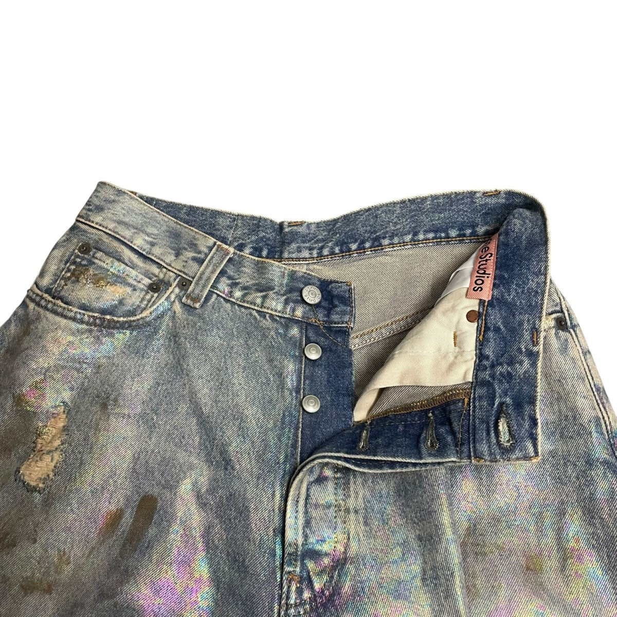 ACNE STUDIOS(アクネストゥディオズ) dirty halo デニムパンツ C00077