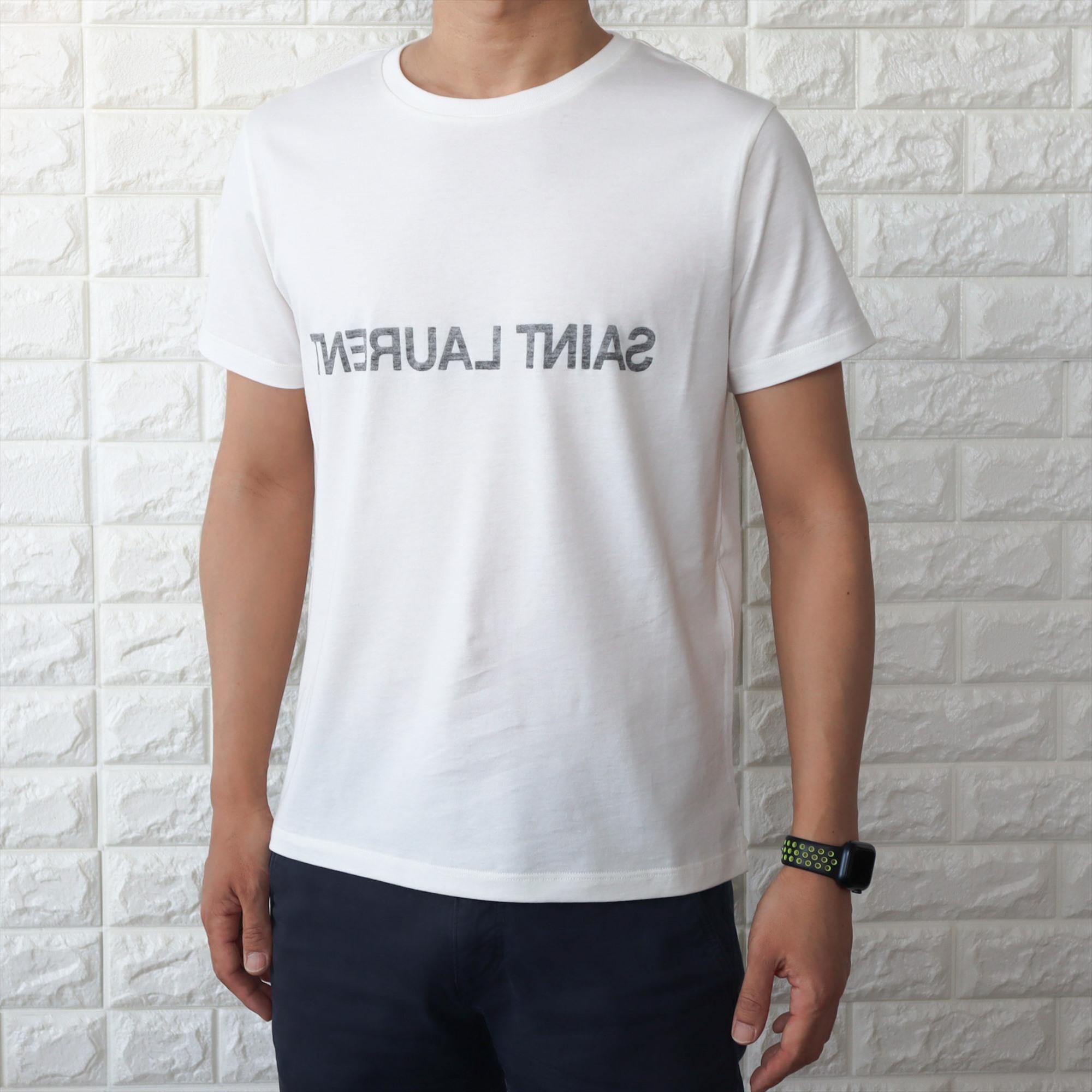 SAINT LAURENT 【並行輸入品】サンローラン 半袖 Tシャツ メンズ