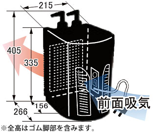 ゼンスイ 水槽用クーラー ZR-mini (冷却水量180L以下/淡水・海水両用