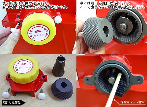 宝田工業 製粉機 こなひきさん KJ-0 : ミナトワークス - 通販 - Yahoo