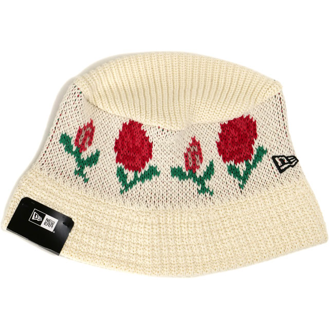 NEW ERA（ニューエラ） ニット バケットハット ローズ 14667666 FW25