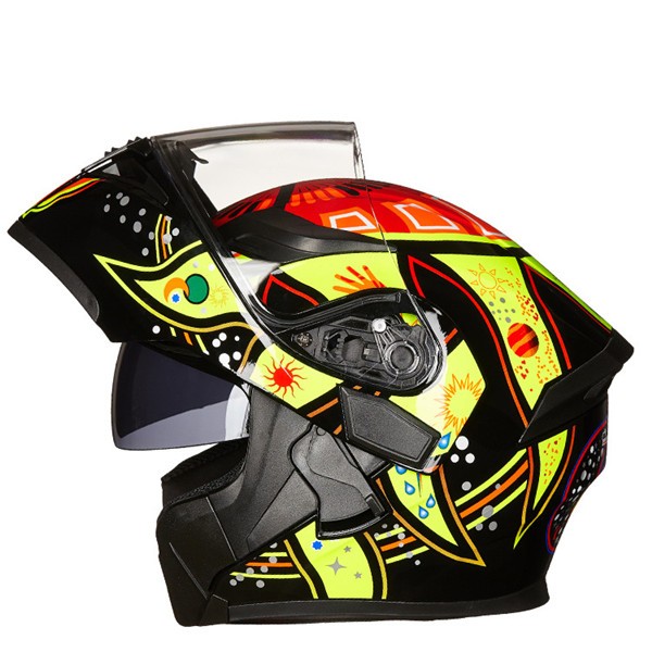 バイクヘルメット フリップアップ システム ヘルメット ジェット フル