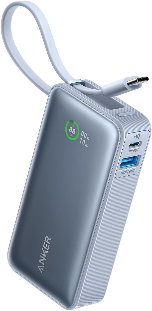 Anker（アンカー） Anker Nano Power Bank (30W, Built-In USB-C Cable