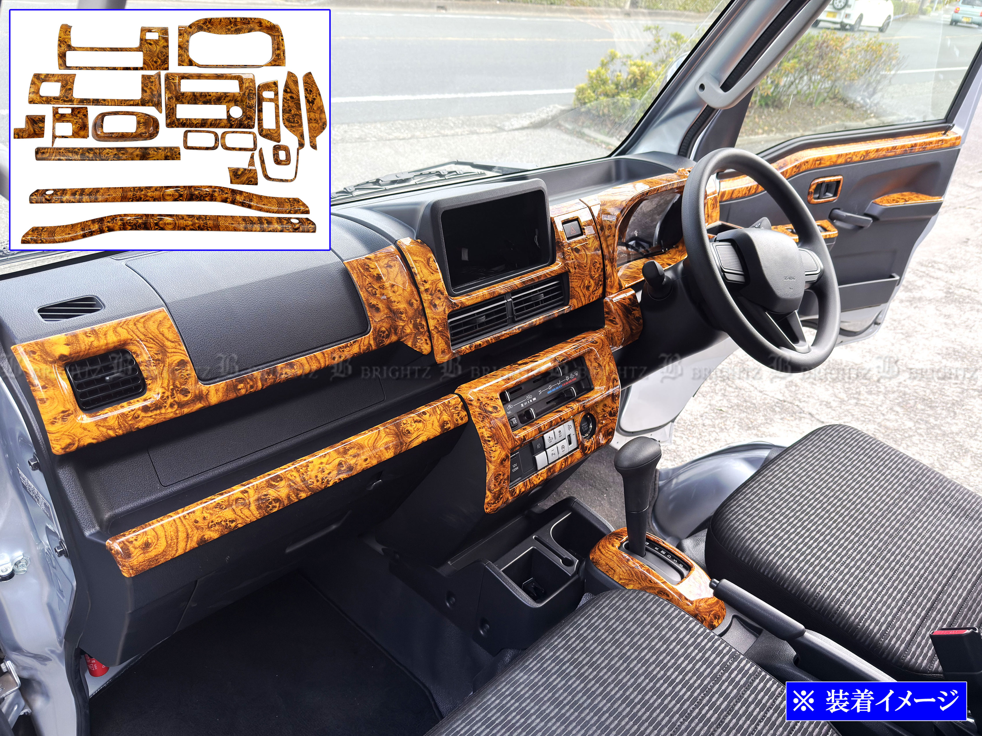 ハイゼットトラックジャンボ S500P S510P 後期 インテリア パネル