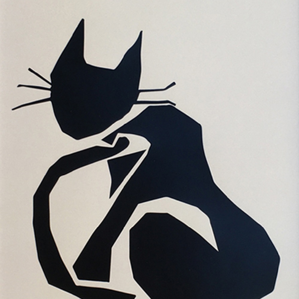 N*a様 最終価格MOMA DESIGN STORE マティス タヒチ切り絵 黒 N*a様