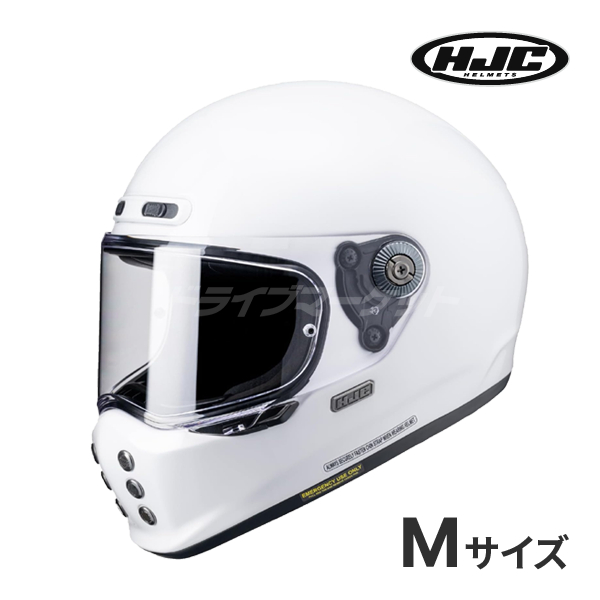 HJC HJC V10 ソリッド HJH248 ホワイト M(57-58cm) JAPAN FIT 正規販売