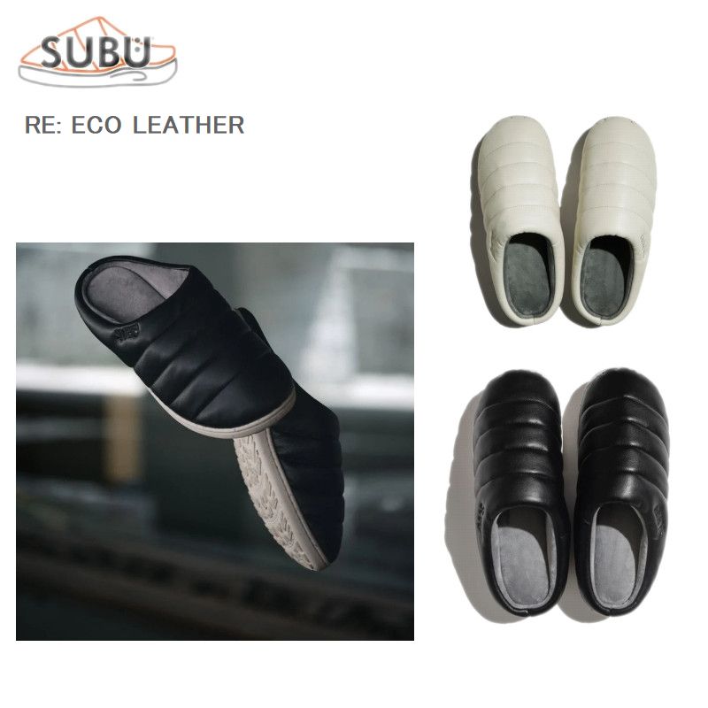 SUBU（スブ） 10％OFF SUBU ECOレザー サンダル サボ スリッポンRE ECO