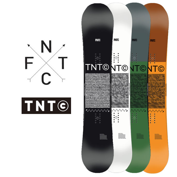 FNTC 22-23 FNTC TNTスノーボード スノボー 板 【TNT C キャンバー