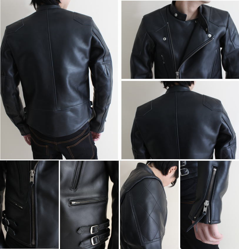 フリーダムレザー ライダースジャケット レザージャケット 本革 メンズ