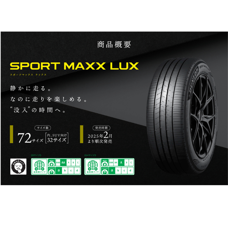 DUNLOP（ダンロップ） [新発売]ダンロップ スポーツマックス ラックス