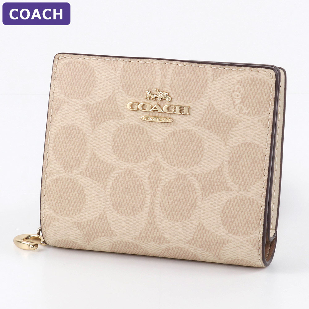 COACH（コーチ） 財布 二つ折り財布 CW789 IMXDM シグネチャー