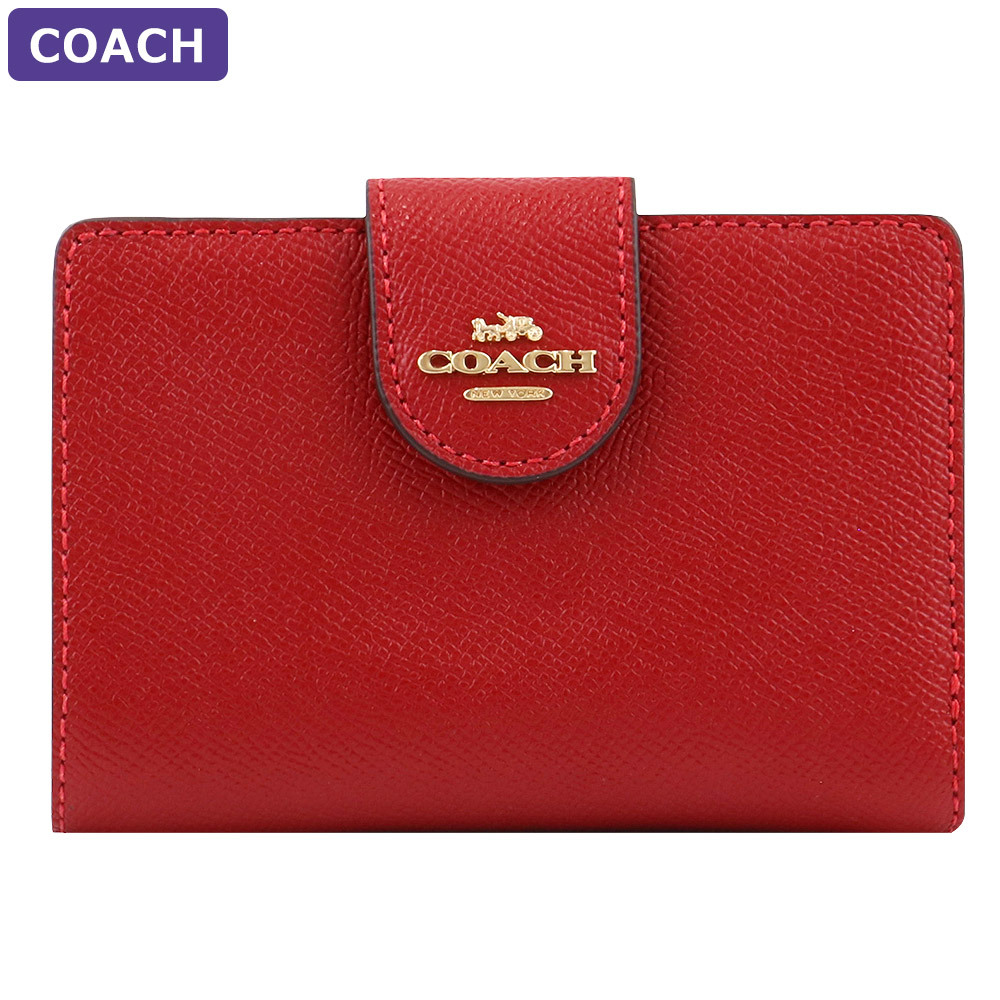 COACH（コーチ） 財布 二つ折り財布 6390 レザー 革 アウトレット