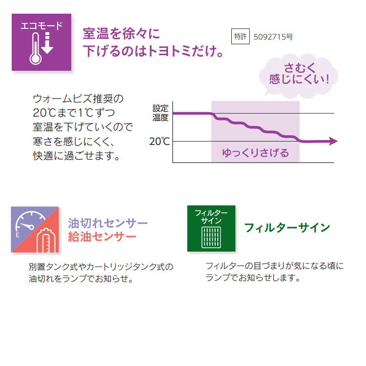 TOYOTOMI（トヨトミ） FF式ストーブ 灯油タンク内蔵 FFシリーズ 温風
