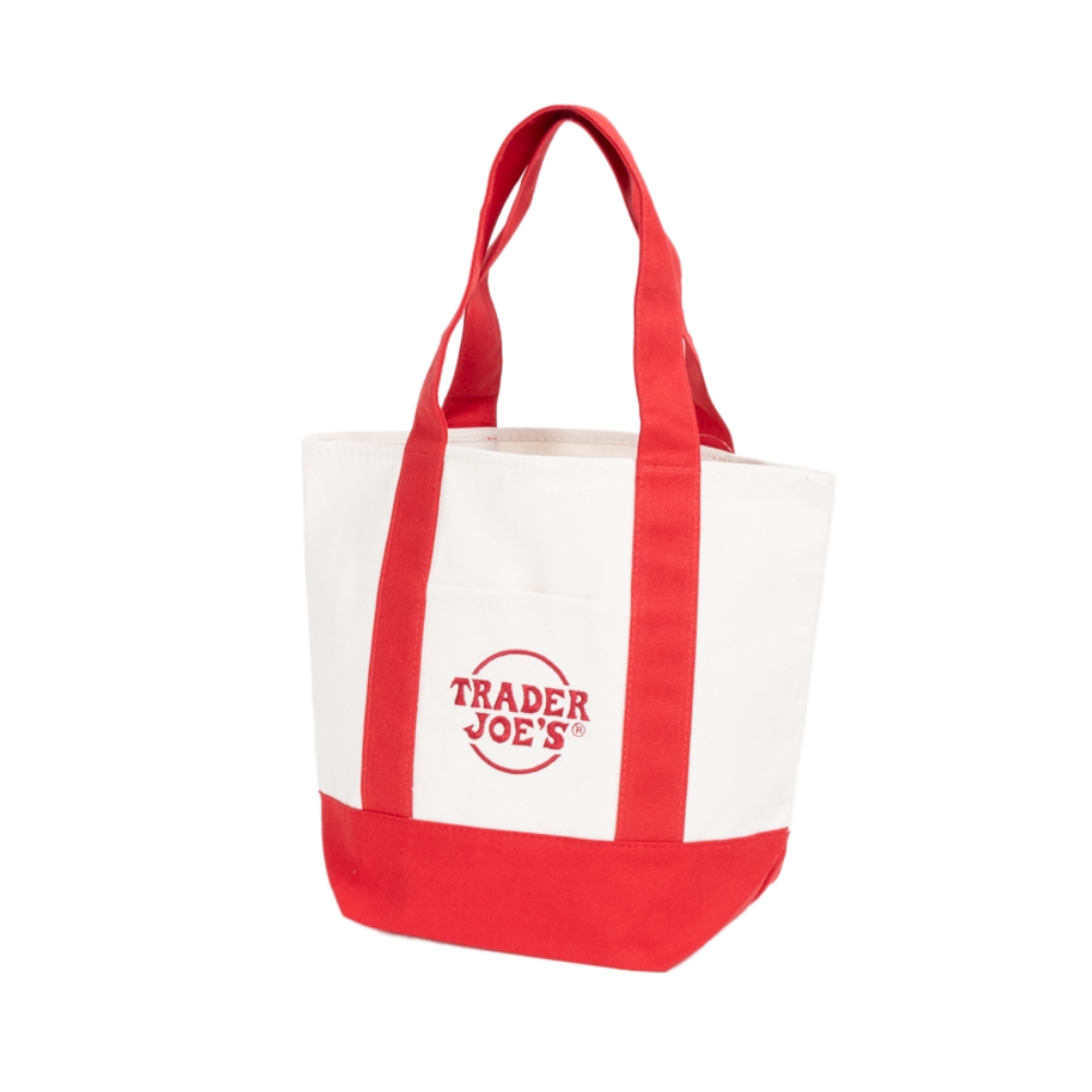 TRADER JOE'S（トレーダージョーズ） MINI CANVAS TOTE BAG エコバッグ