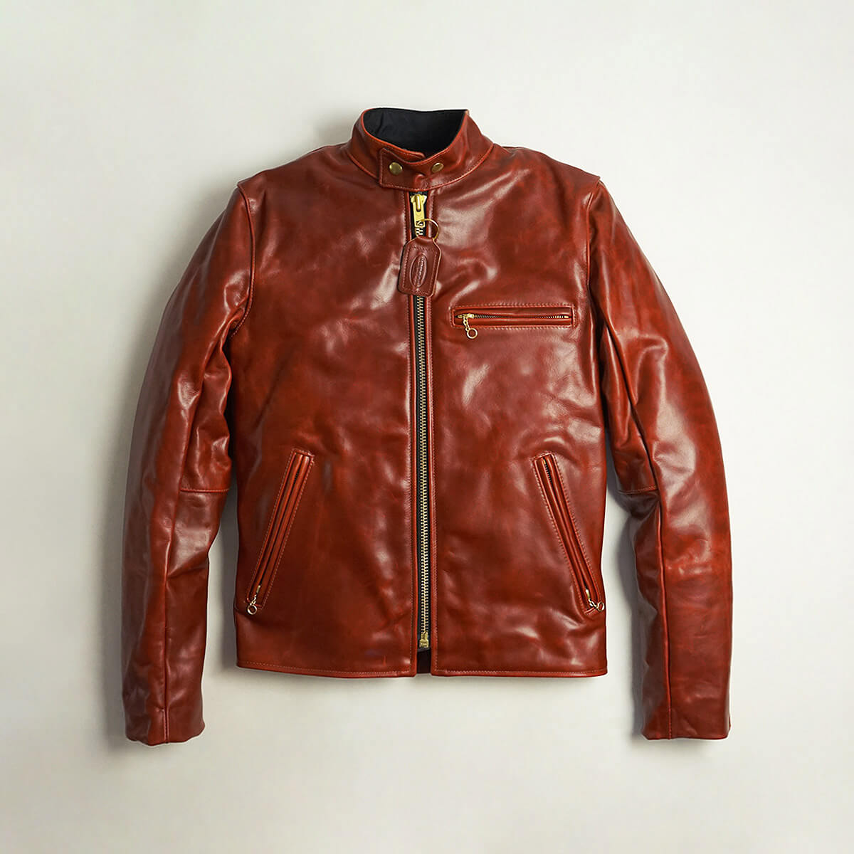 VANSON（バンソン） VANSON MODEL B シングル ライダース オクタゴン