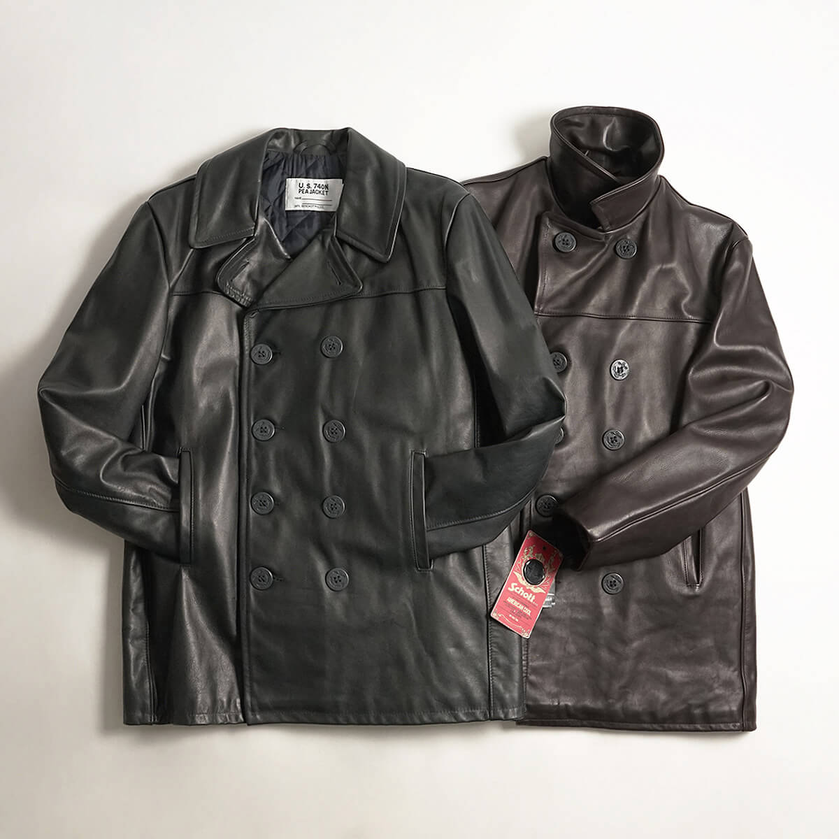 Schott N.Y.C（ショット） SCHOTT 140 メンズ レザー ダブル