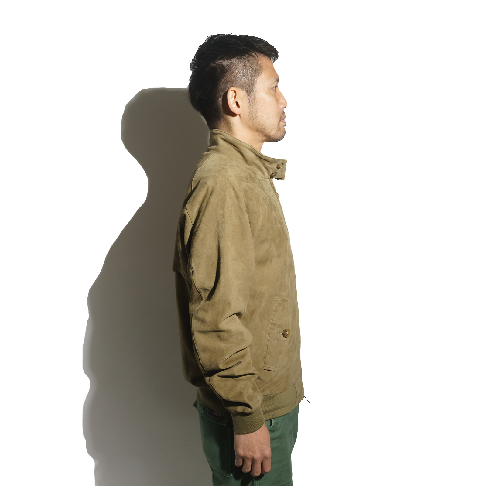 BARACUTA（バラクータ） スエードレザー G9 クラッシック ハリントン