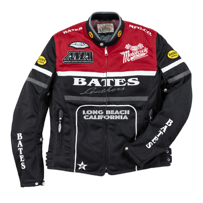 BATES（ベイツ） BJ-M2511VT メッシュジャケット バイク アメリカン