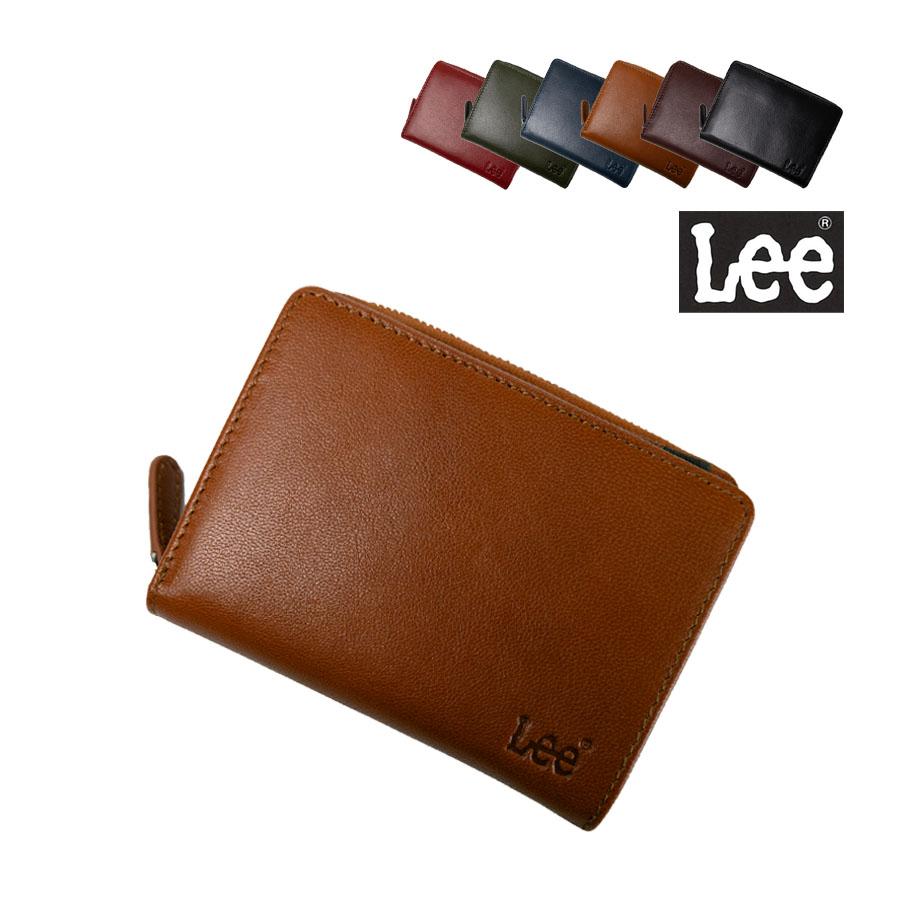 Lee（リー） 財布 メンズ 二つ折り 二つ折り財布 ミドルウォレット 本