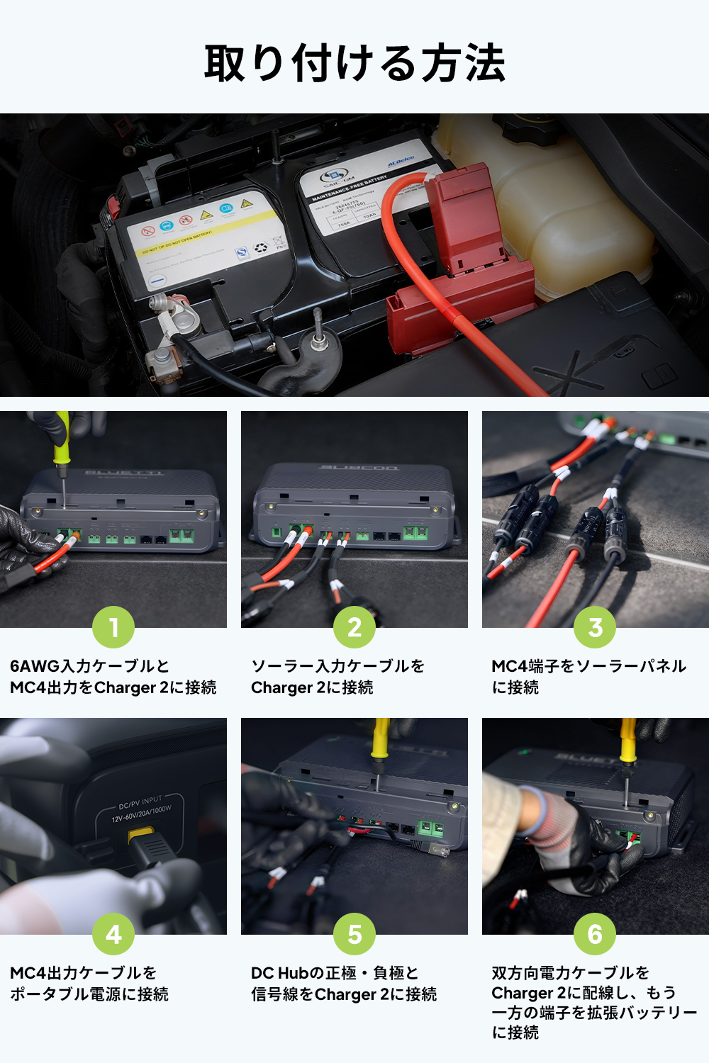 BLUETTI 【クーポンで78,960円 2/27~】BLUETTI Charger 2 走行充電器