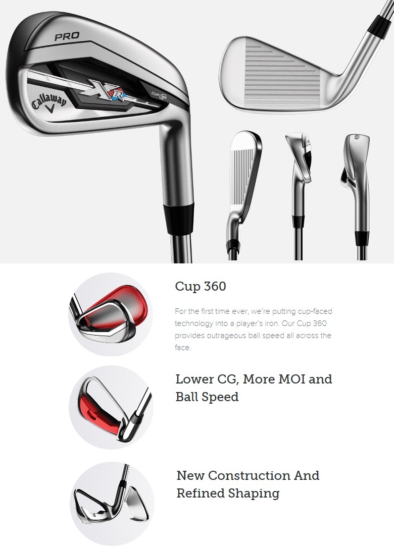 Callaway（キャロウェイ） 在庫あり！Callaway XR Pro Iron XR プロ