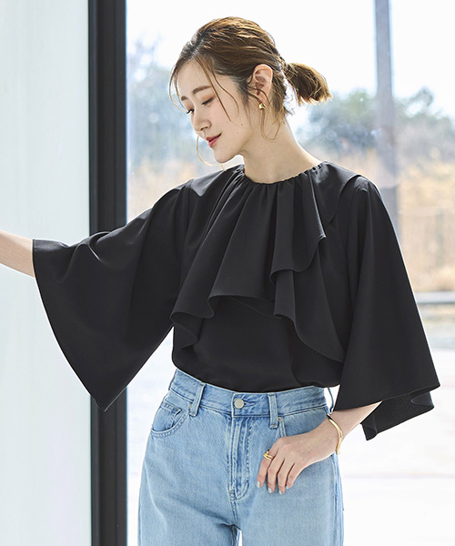 RUIRUE BOUTIQUE（ルイルエブティック） レディース 半袖 ブラウス
