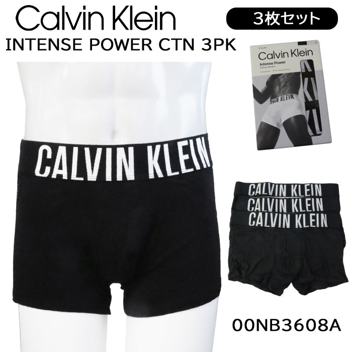 ck Calvin Klein 【並行輸入品】カルバンクライン ボクサーパンツ 3P 3