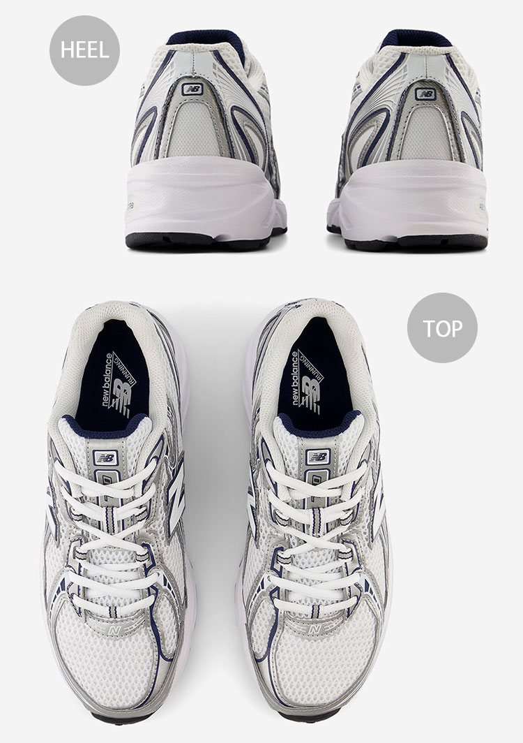 New Balance（ニューバランス） スニーカー U740WN2 WHITE SILVER