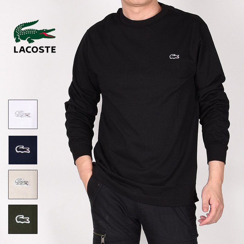 LACOSTE（ラコステ） メンズ ロンT 長袖 Tシャツ カジュアル トップス