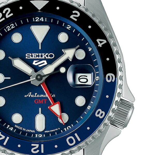Seiko 5 セイコー 5スポーツ SKX Sports Style GMTモデル SBSC003