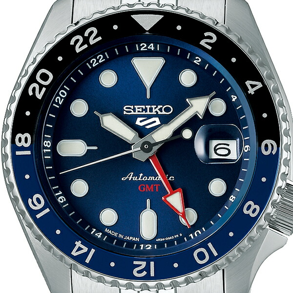 Seiko 5 セイコー 5スポーツ SKX Sports Style GMTモデル SBSC003