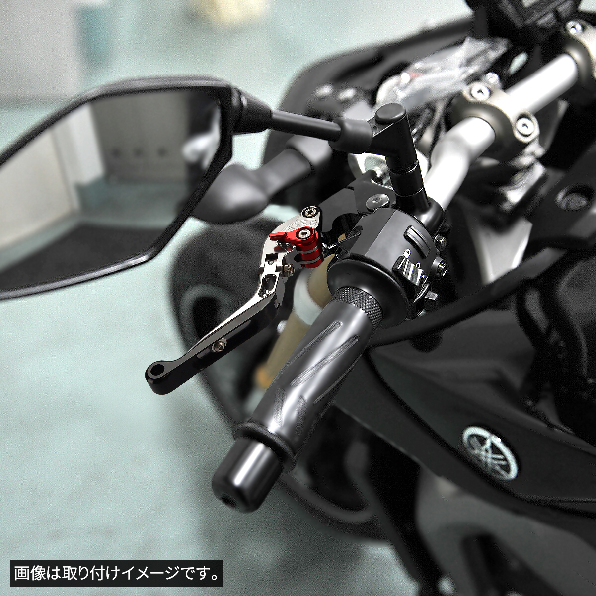 YZF-R6用ZATAブレーキレバーリモートアジャスター クラッチレバー