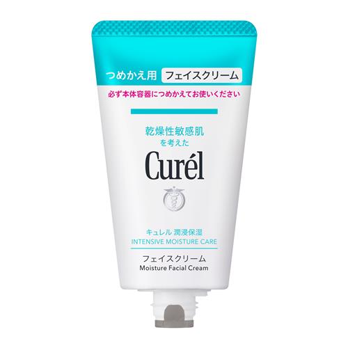 花王 キュレル 潤浸保湿 フェイスクリーム つめかえ 乾燥 無香料