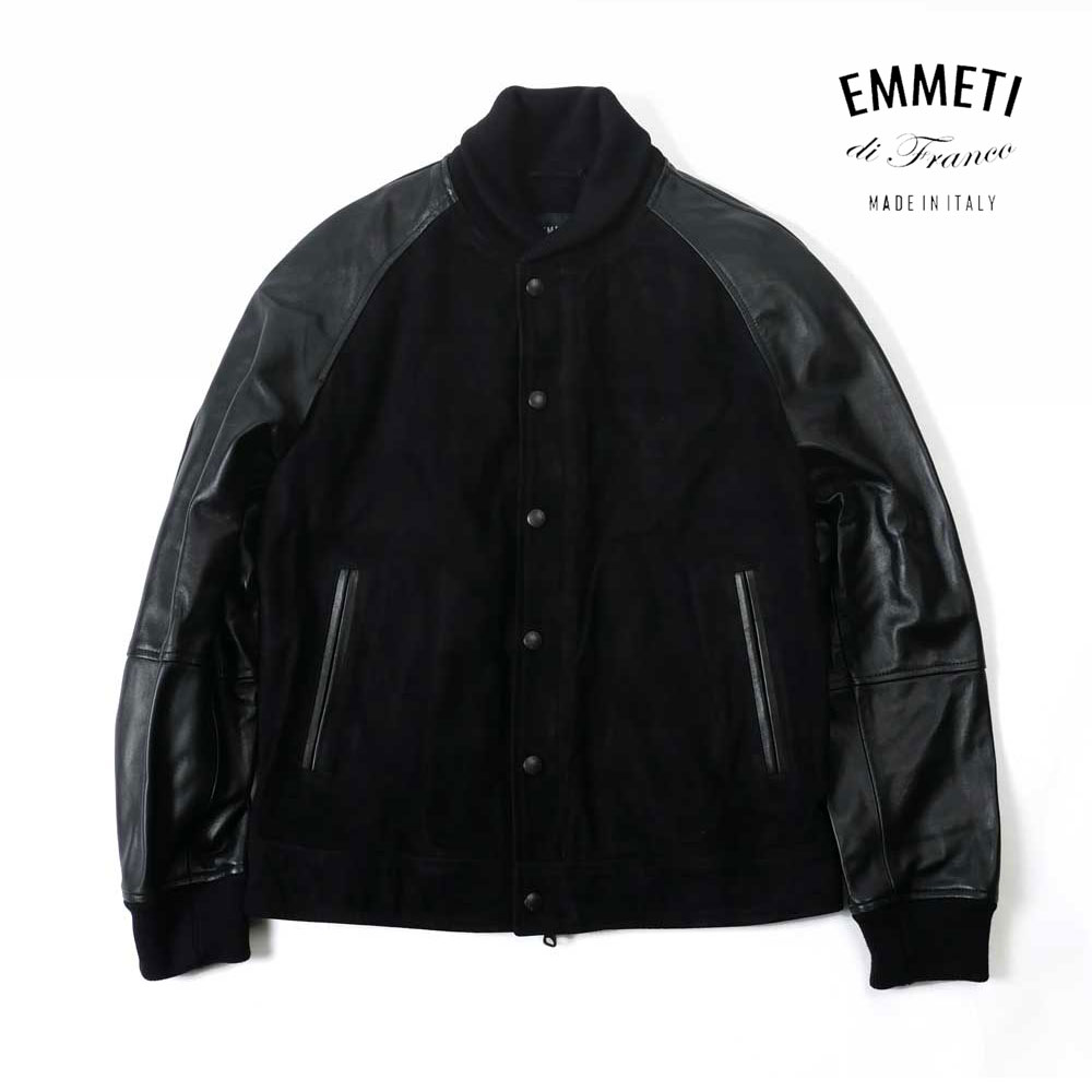 EMMETI（エンメティ） メンズ nigelncca ショールカラー ブルゾン