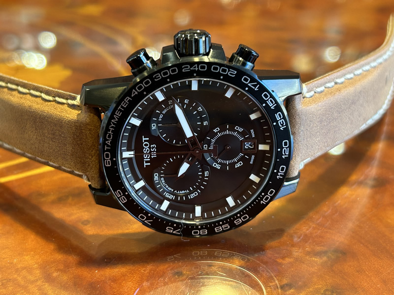 TISSOT（ティソ） 腕時計 スーパースポーツ クロノ ブラック文字盤
