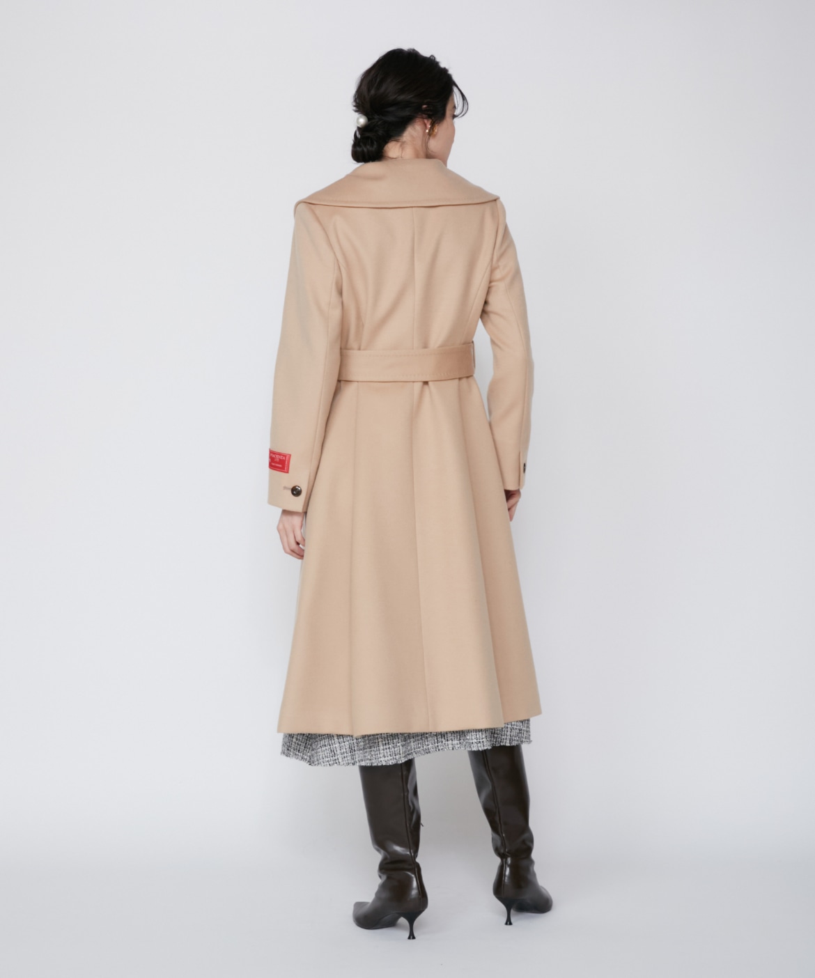 CONTESSA》ショールカラーカシミヤコート《PIACENZA》｜M Maglie le