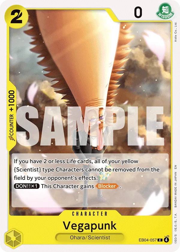 OP07-097 Vegapunk One Piece Card Game Card | One Piece Card Game