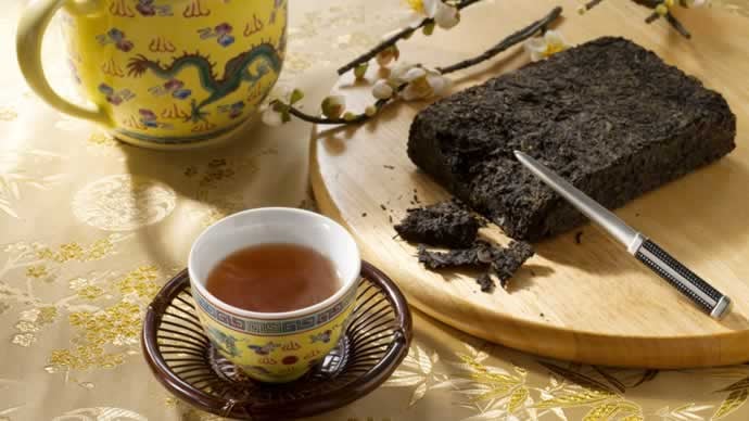 中国茶でも珍しい 茯茶（まぼろしの金花菌の全発酵黒茶）・黄茶を貴方