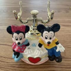 ディズニー ミッキー ミニー 受話器置き オルゴール インテリア 昭和