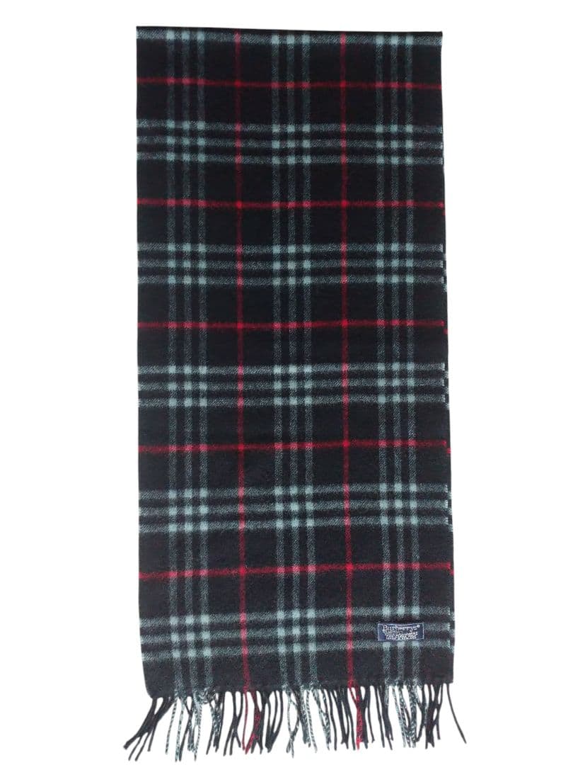 Burberrys マフラー カシミヤ100% ノバチェック 英国製 - メルカリ