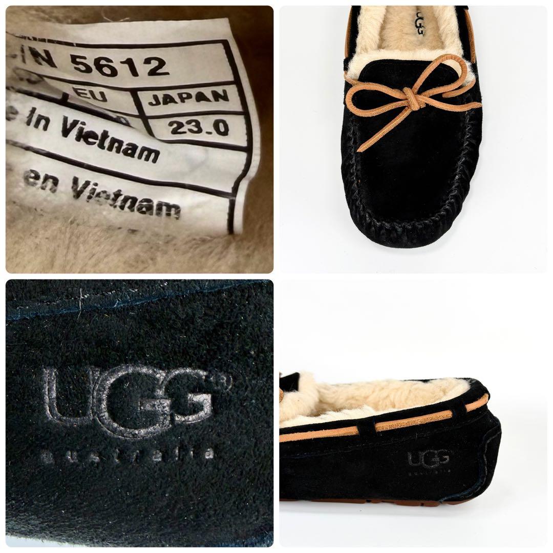 新品未使用】UGG DAKOTA スエード モカシン スリッポン 黒 23.0 - メルカリ