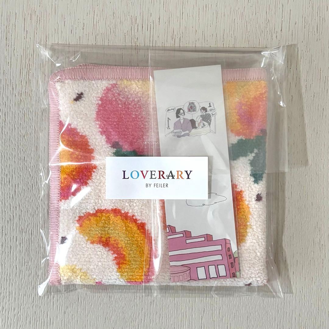 新品未開封品】ラブラリーバイフェイラー ピーチドット ハンカチ