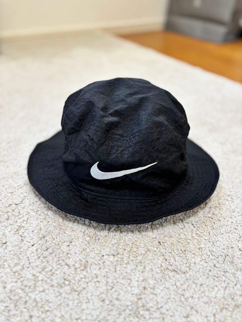 Stussy Nike バケットハット L/XL ブラック - メルカリ