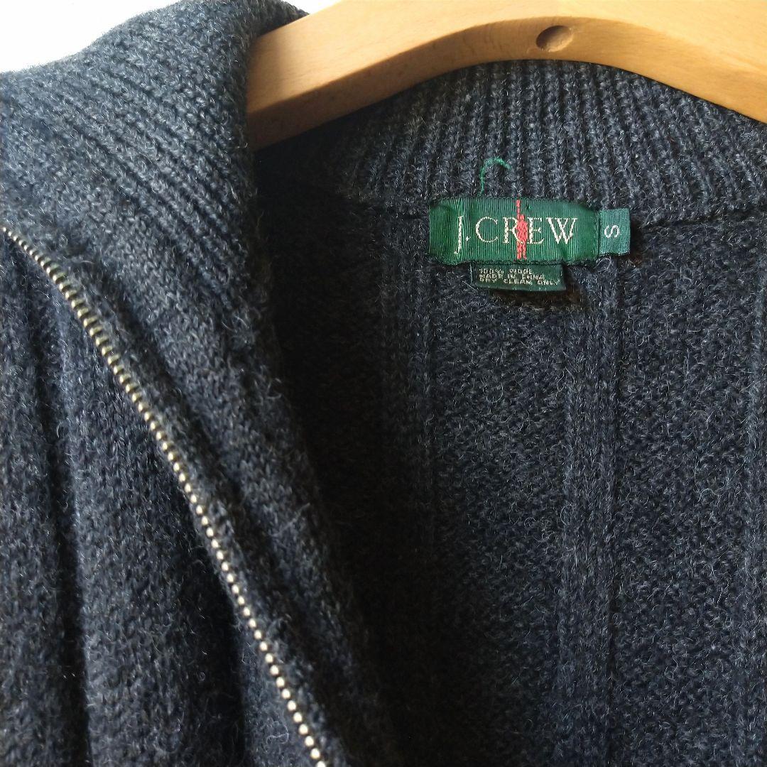 90s J.CREW 巨人タグ ドライバーズニット グレー S オールド - メルカリ