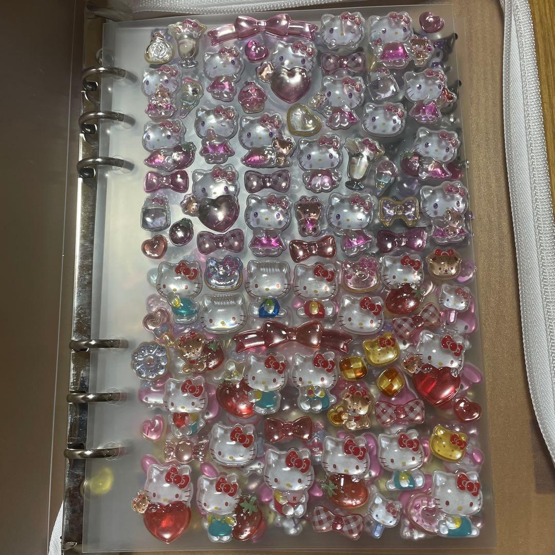 豪華　シール帳　完成品　卒業　サンリオ　ボンボンドロップ　コットンパフィーなど 正規品 サンリオ コットンパフィーシール ボンボンドロップシール