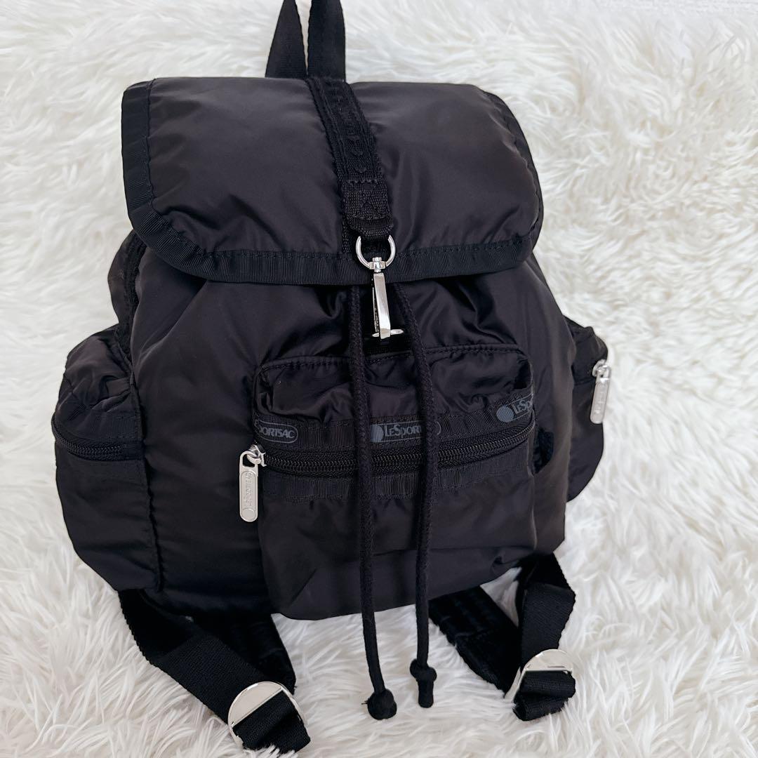 完売品✨新品級✨LeSportsac×GLOWNYレスポートサック ミニリュック org.jpg