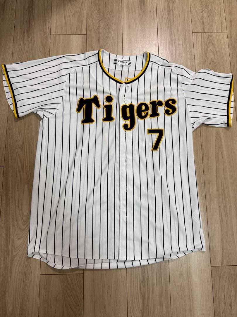 阪神タイガース 糸井嘉男ユニフォーム Oサイズ 阪神タイガース 糸井嘉男 kid'sユニフォーム刺繍 | 特攻服の刺繍