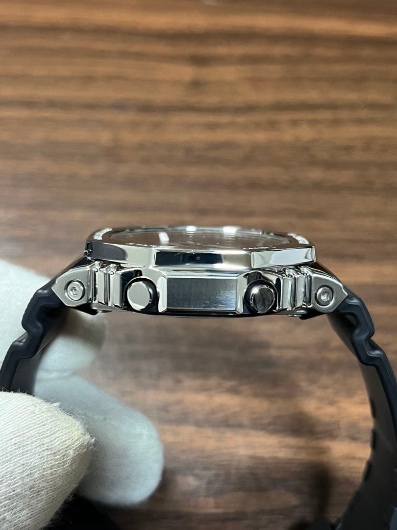 G-SHOCK GM-2100 シルバー 2月3日電池交換済み - メルカリ